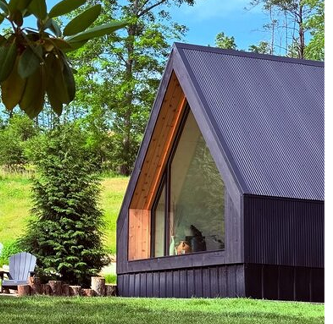 A-Frame cabin at Valley Bear Farms