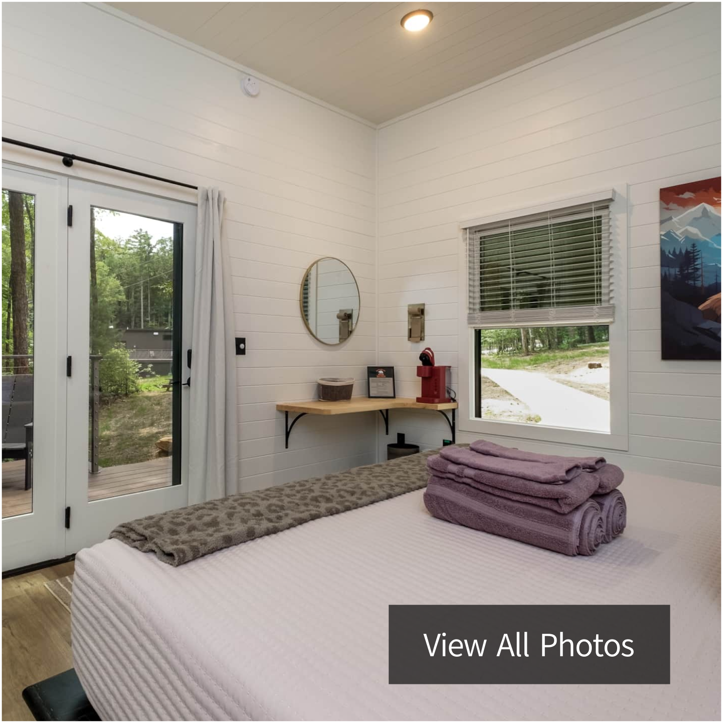 Couple enjoying the property