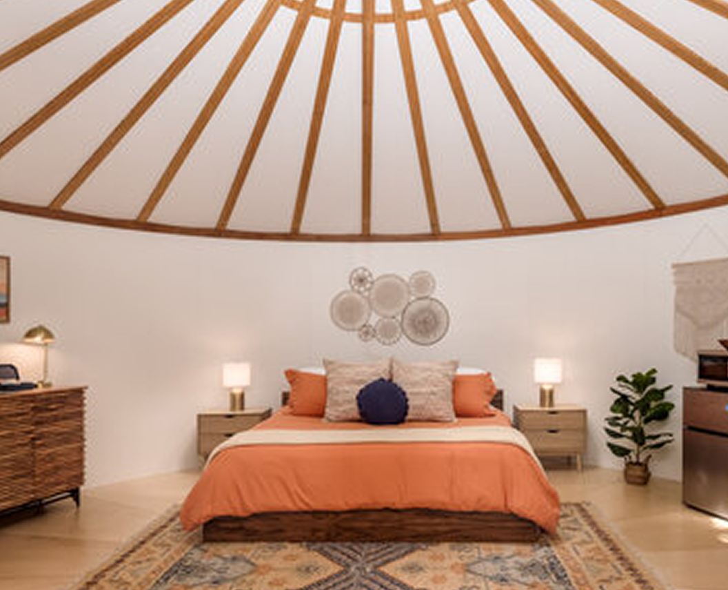 Creekside Yurts at Valley Bear Farms