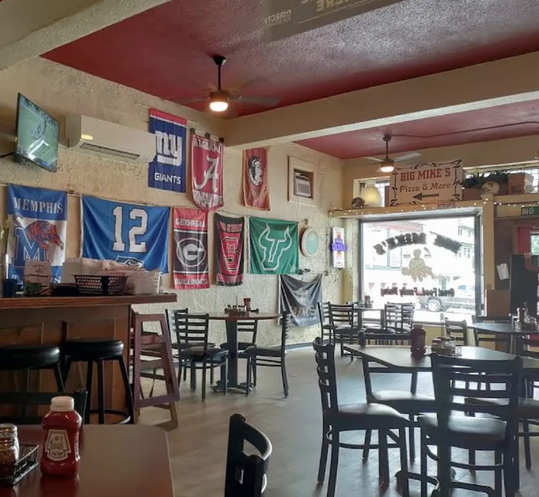 Big Mike's stone-fired Italian-American restaurant in Brevard, NC