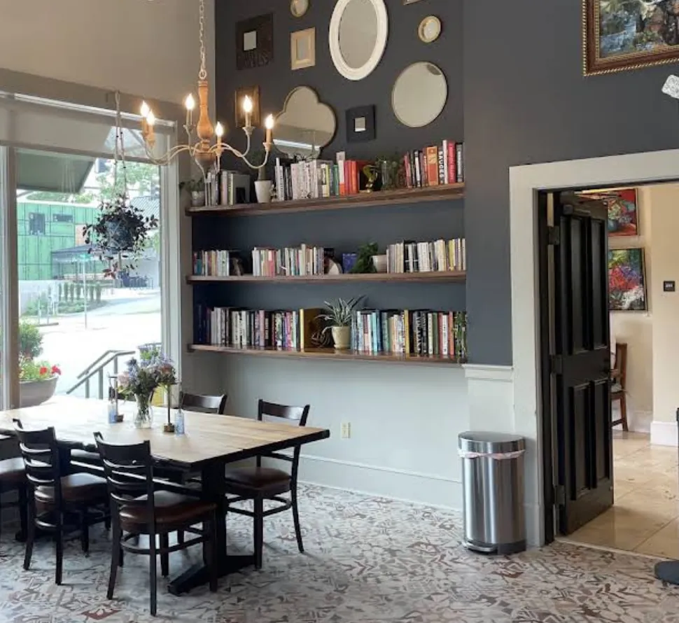 Fable seasonal cafe in downtown Brevard, NC