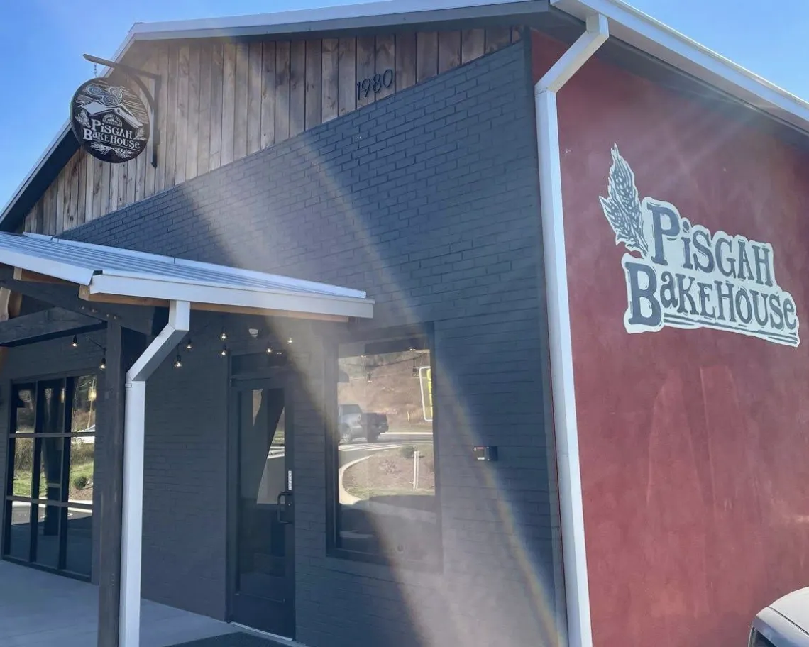 Pisgah Bakehouse from-scratch bakery and cafe near Pisgah Forest, NC